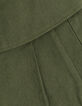 Khaki Shorts mit hoher Taille Damen-10