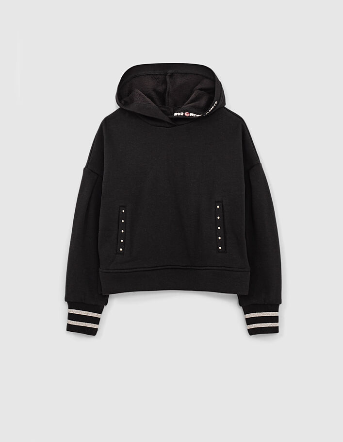 Girlies black hoodie Clearance