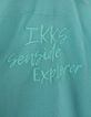 Boys’ turquoise polo shirt with trompe-l'oeil shirt collar-5