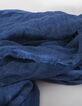Blauwe herensjaal -2