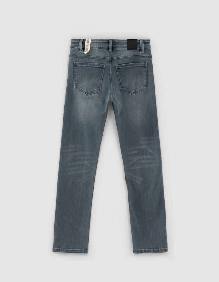 Boys’ blue grey slim jeans-4 Boys’ blue grey slim jeans-4