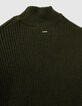M&auml;dchenstrickpullover mit Fledermaus&auml;rme-7