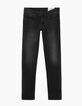 Men's Hollywood slim black jeans-7