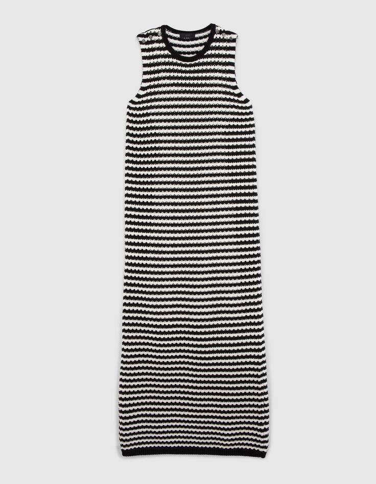 Vestido largo marinera punto calado mujer-6 Vestido largo marinera punto calado mujer-6