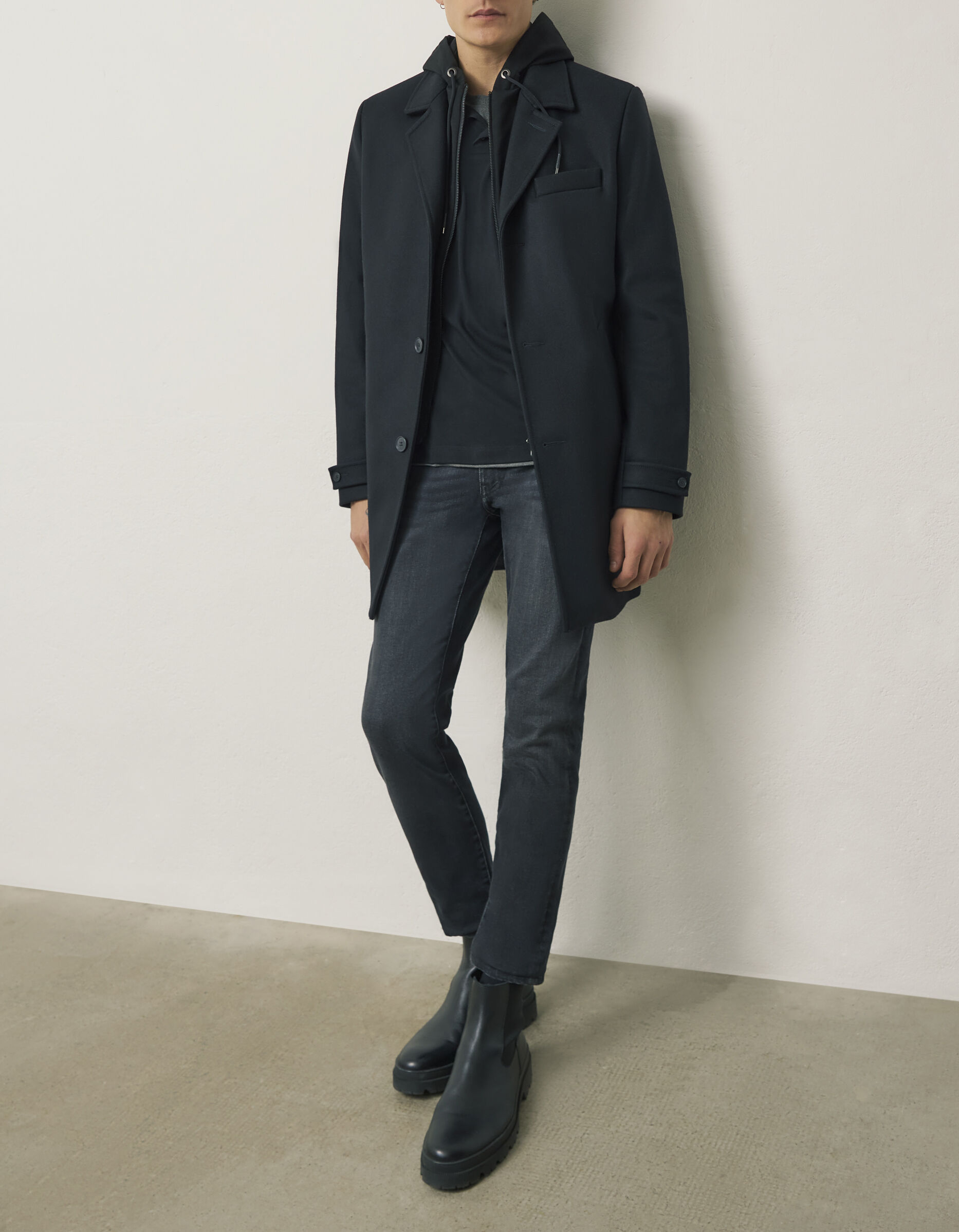 Ikks homme manteau sales