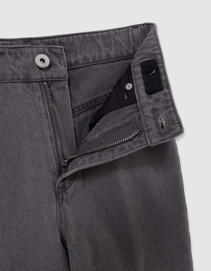 Girls’ grey gaucho jeans-2