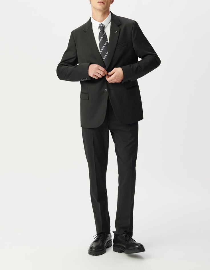 Men’s black TRAVEL SUIT suit jacket-2 Men’s black TRAVEL SUIT suit jacket-2