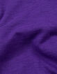 Violettes Jungen-T-Shirt mit Motiven vorne und hinten-8
