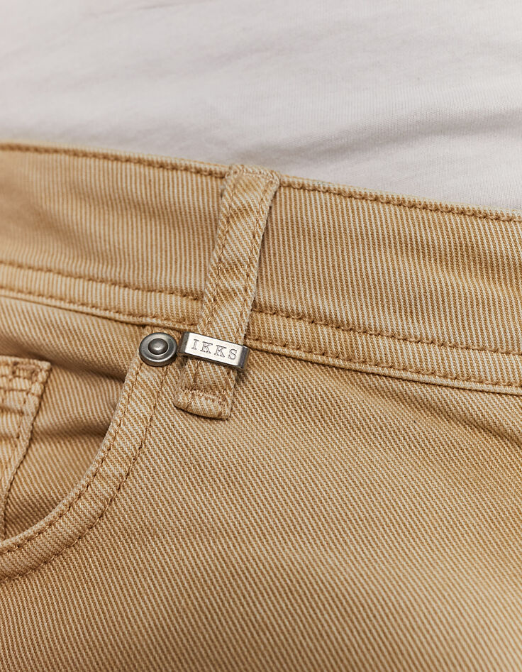 Herren-Jeans im SLIM-Fit aus Bio-Baumwolle in Vanille-4