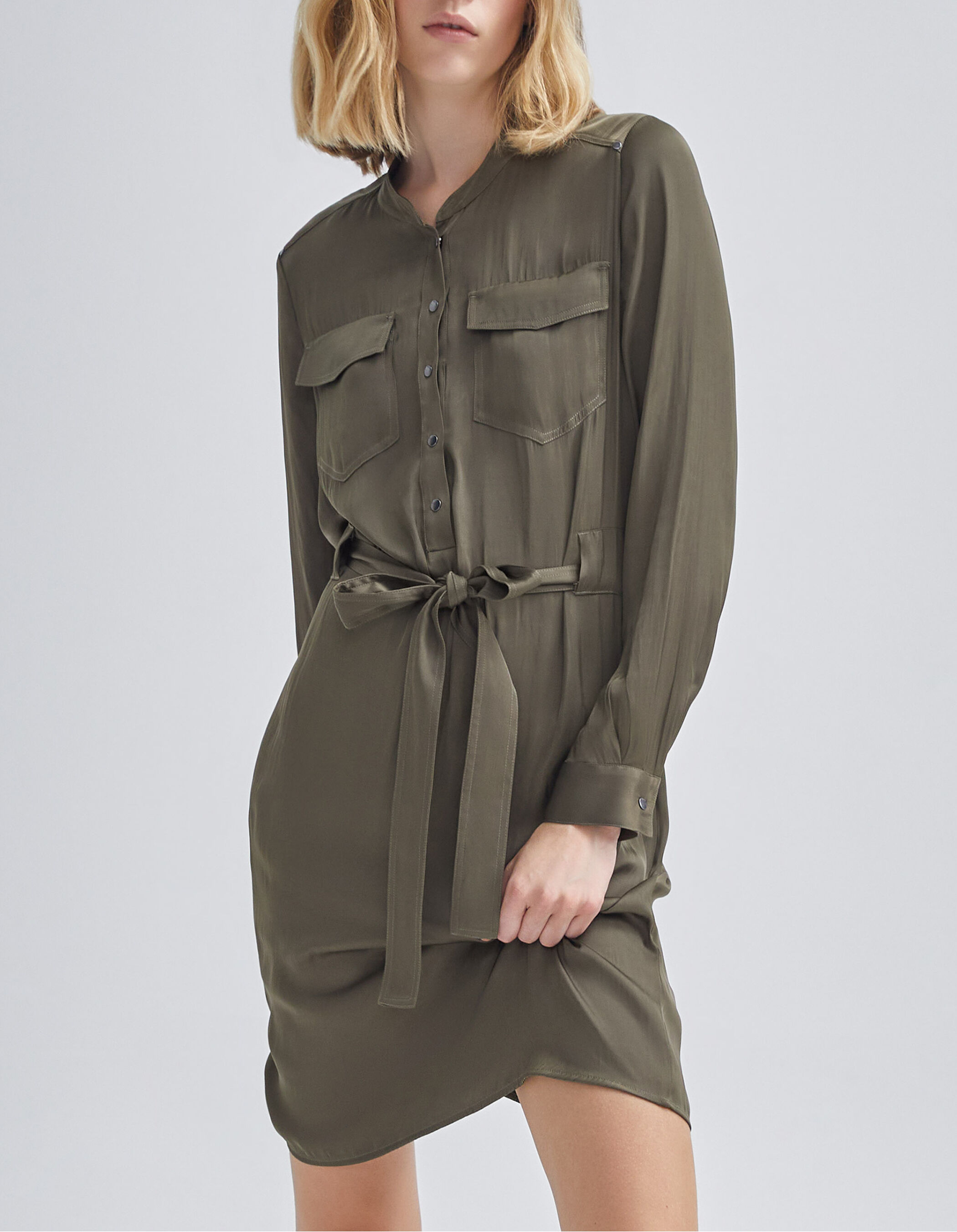 Robe ikks kaki clearance