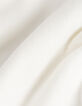 Sweat sans manches blanc oversize Femme-5