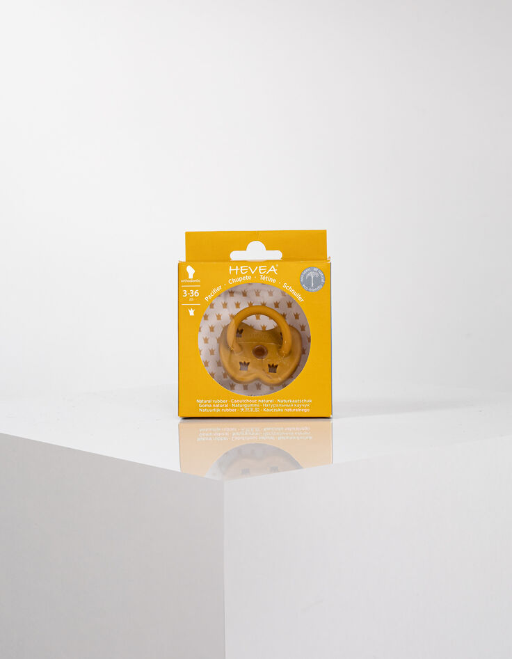 Chupete Pacifier Turmeric de caucho natural HEVEA-2 Chupete Pacifier Turmeric de caucho natural HEVEA-2