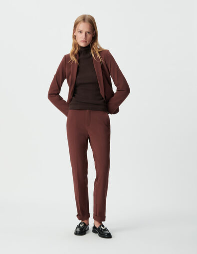 Women&rsquo;s brown suit jacket - IKKS