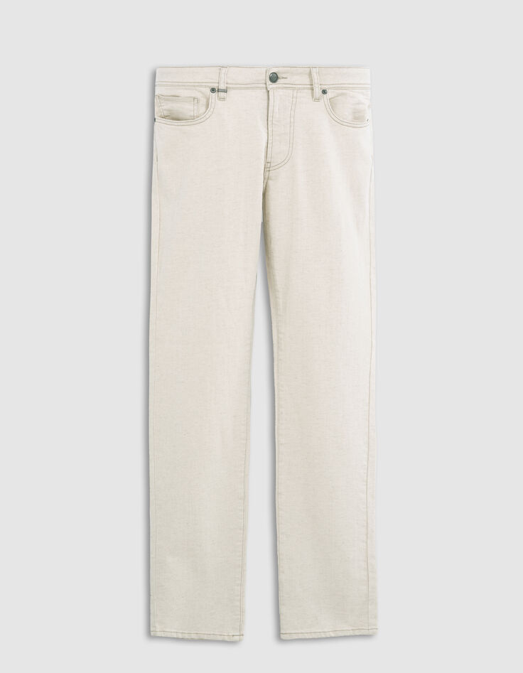 Jean SLIM lin POWERFLEX Homme-6