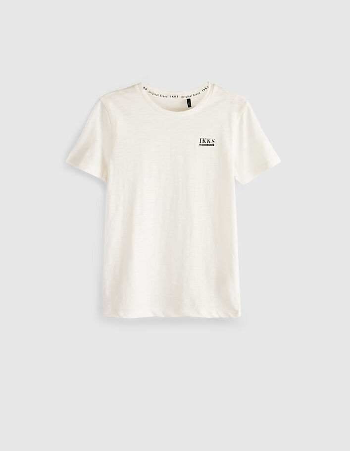 Wit T-shirt Essentiel biokatoen-1
