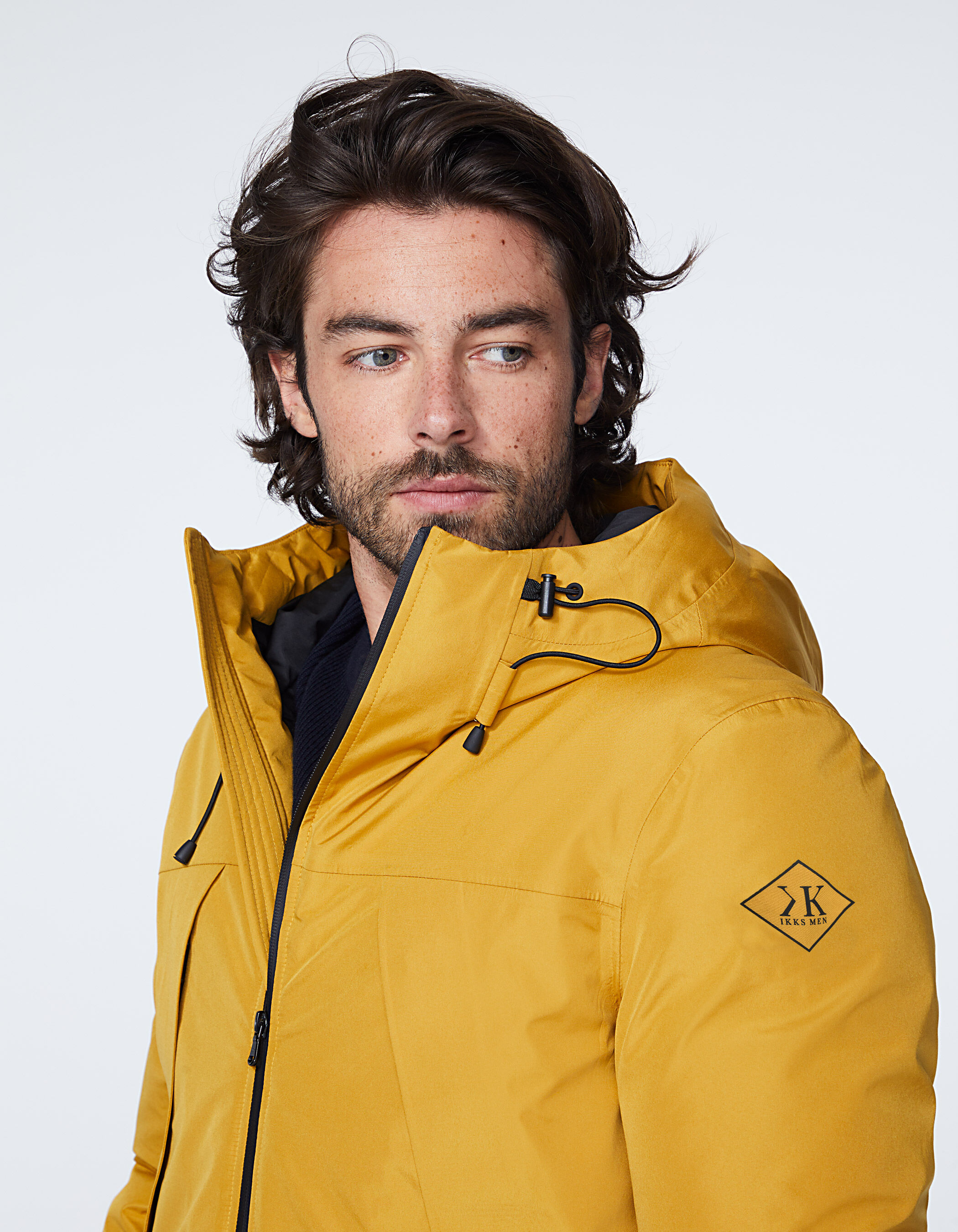 Doudoune ikks deals jaune