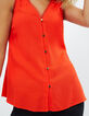 Top débardeur pavot jacquard à dentelle I.Code-7