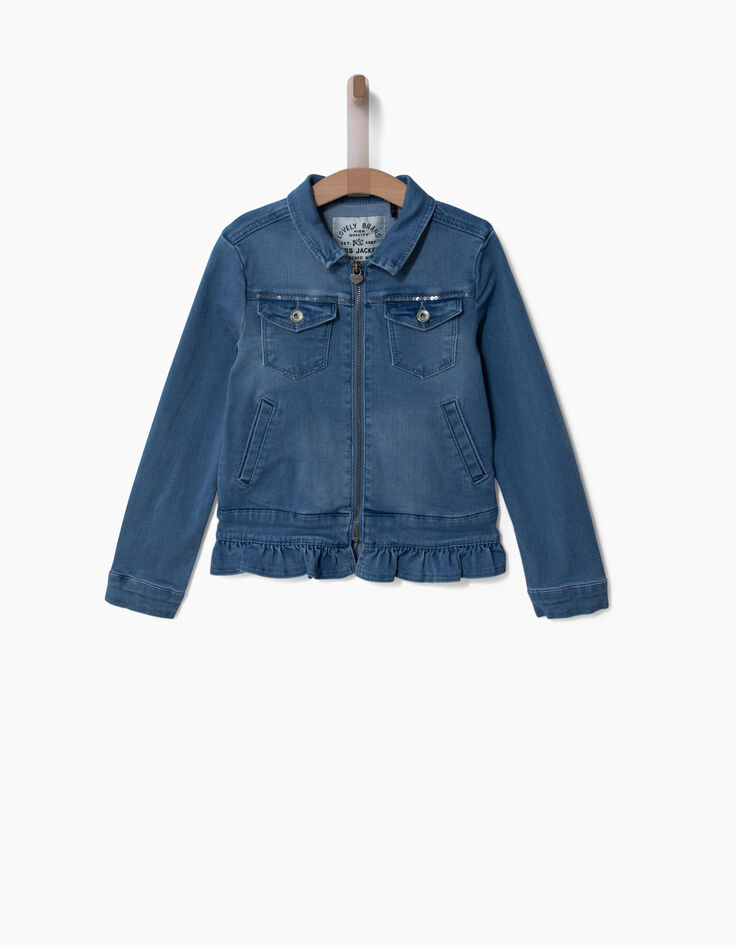 Veste jean fille-3