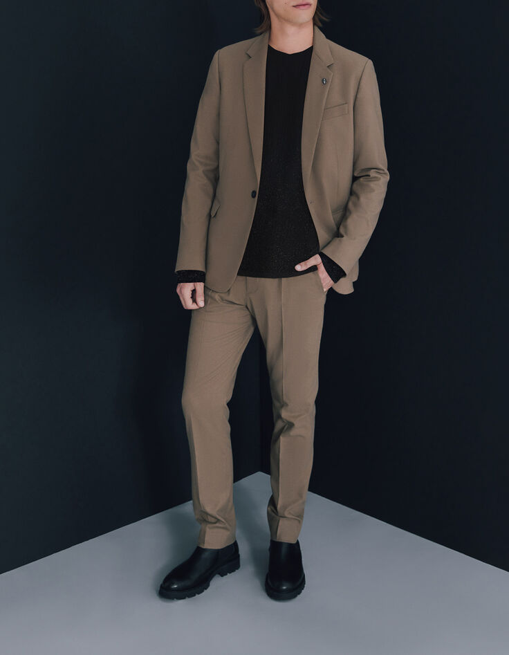 Pure Edition - Veste de costume cappuccino Homme-1 Pure Edition - Veste de costume cappuccino Homme-1