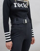 Women's black IKKS x DUVILLARD ski pants-4
