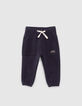 Marineblaue Jogginghose für Babyjungen-1
