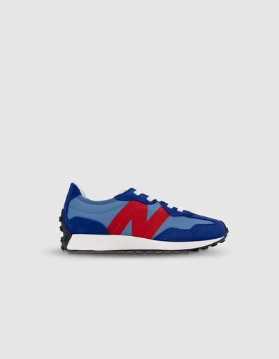 Blaue und rote NEW BALANCE 327 Sneaker für Jungen - IKKS