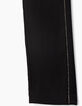 Pantalon noir à bandes pailletées fille-4