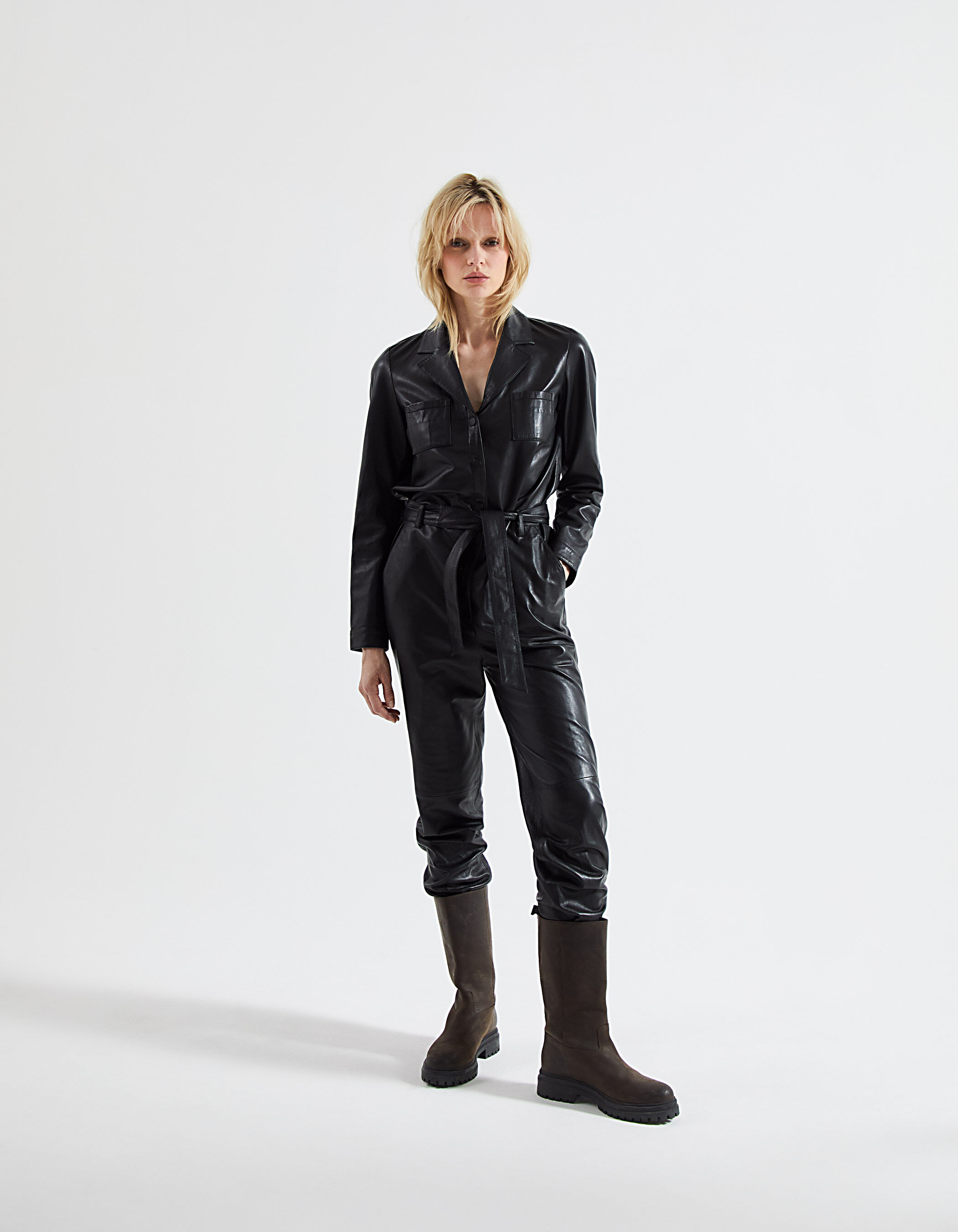 Robe hotsell cuir ikks