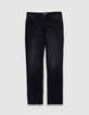 POWER STRETCH schmale schwarze Jeans Ziggy Herren-6
