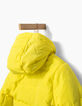 Gele gewatteerde jas baby-6