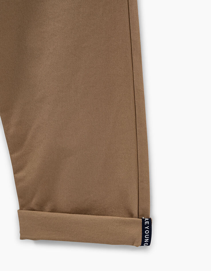 Pantalón chino beige medio niño -4
