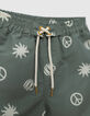 Kaki zwemshort maxi motieven jongens-2