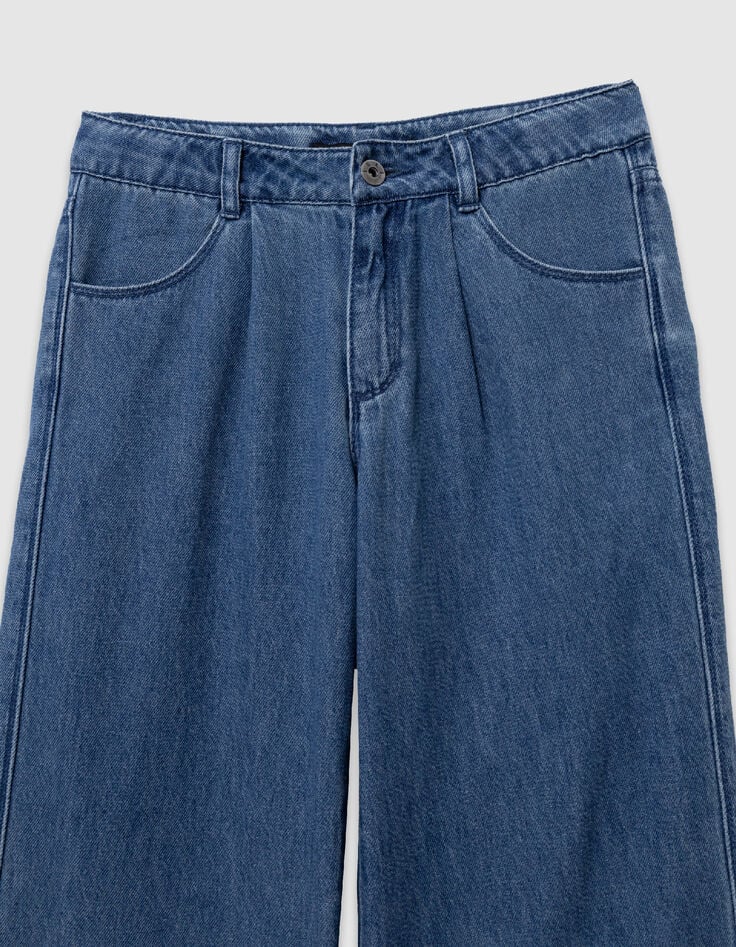 Soft blue jeans for girl-2