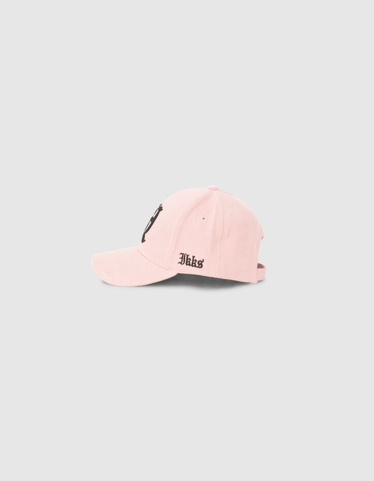 Rosa Herren-Cap mit FQ-Stickmotiv-4
