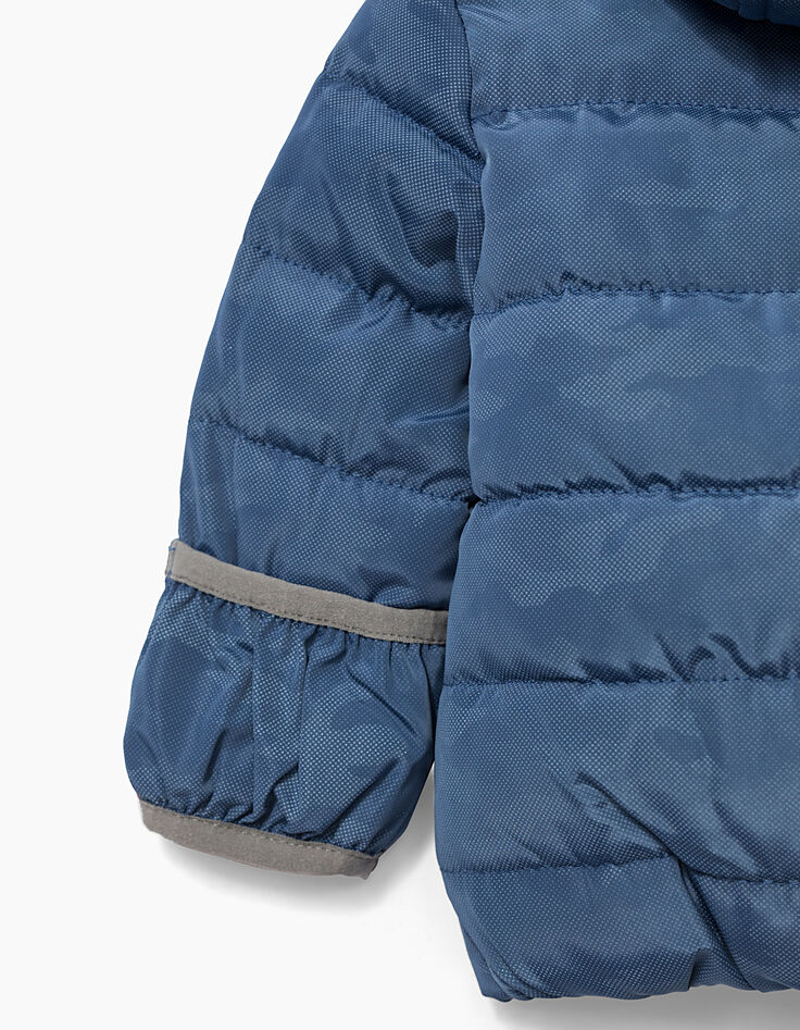Chaqueta acolchada azul bebé-6