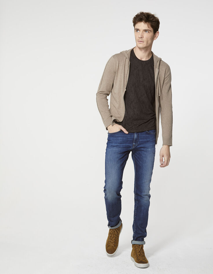 Khaki Herrenshirt-6