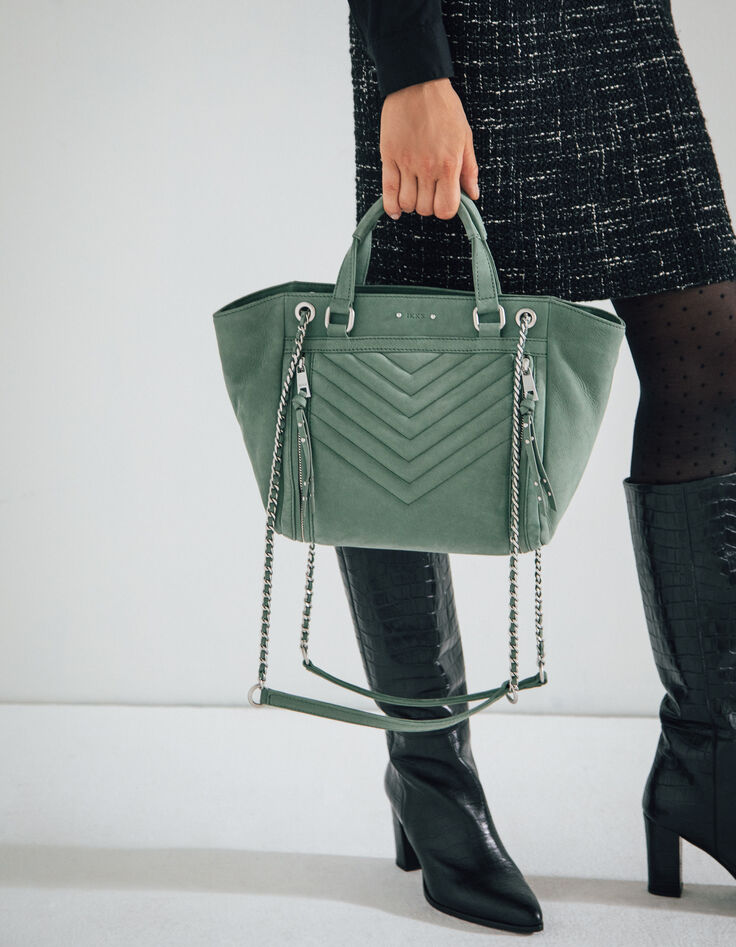 Sac cabas 1440 MEDIUM PASTEL coloris amande femme-7