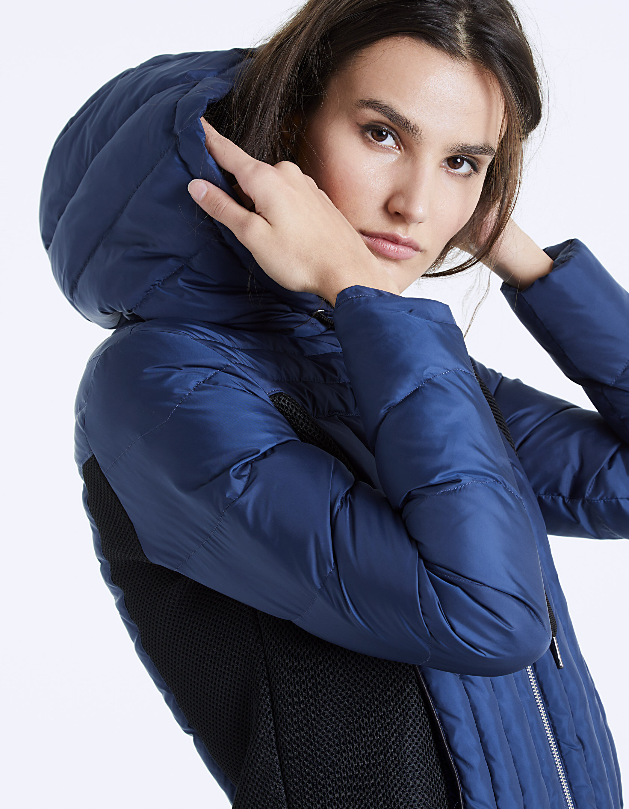 Parka ikks sales femme bleu marine