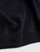 Men's navy mock-neck sweater-5
