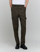 Herenbroek BATTLE donker kaki-2