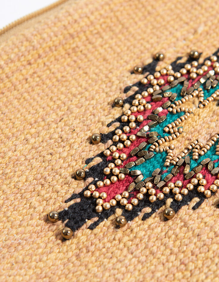Women's cotton clutch bag-6