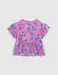 Set für Babymädchen mit Top und Hose-5