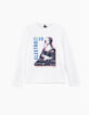 Boys' off-white Mona Lisa DJ graphic T-shirt-1