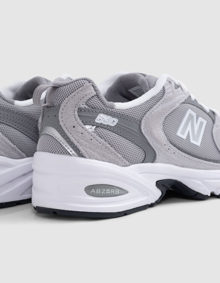 Women's NEW BALANCE 530 grey trainers-5