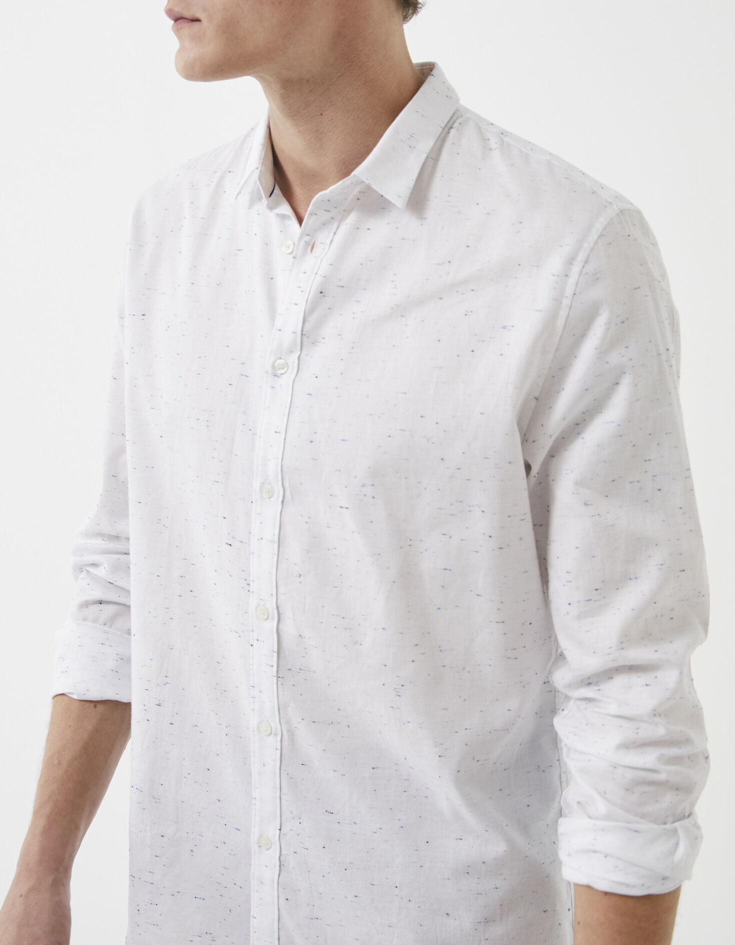 Chemise cheap blanche ikks