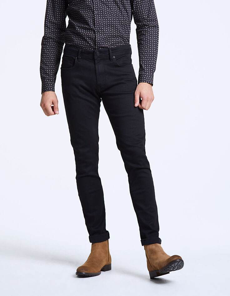 Men’s black skinny jeans-2