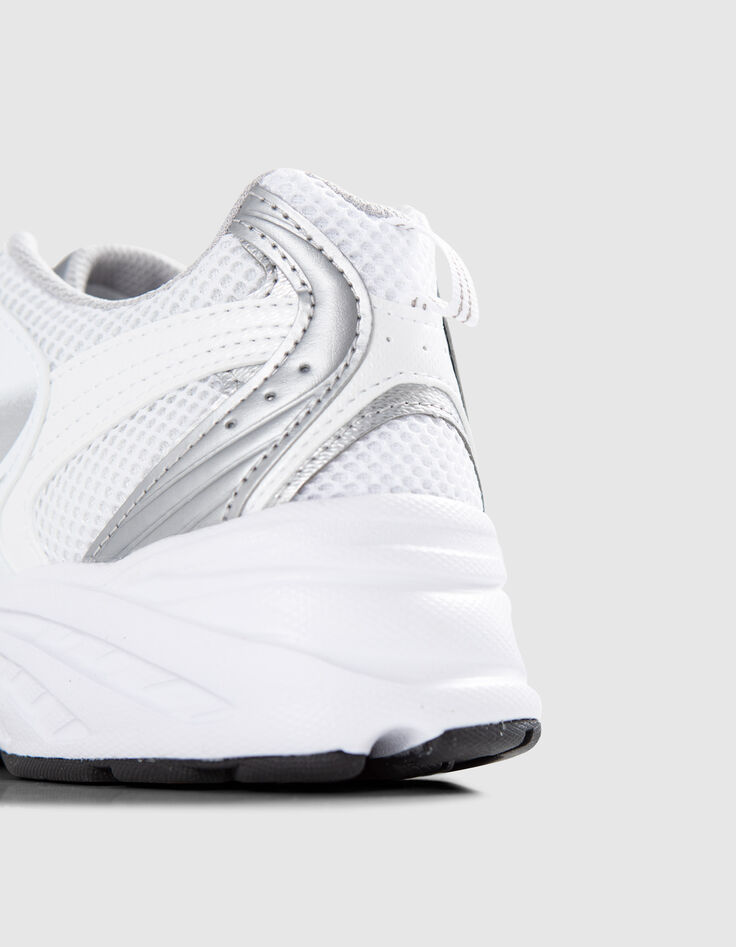 Baskets blanches NEW BALANCE 530 Femme-6