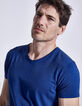 Blaues Herren-T-Shirt-2