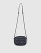 Sac &agrave; main navy matelass&eacute; &eacute;toiles et clous fille-6