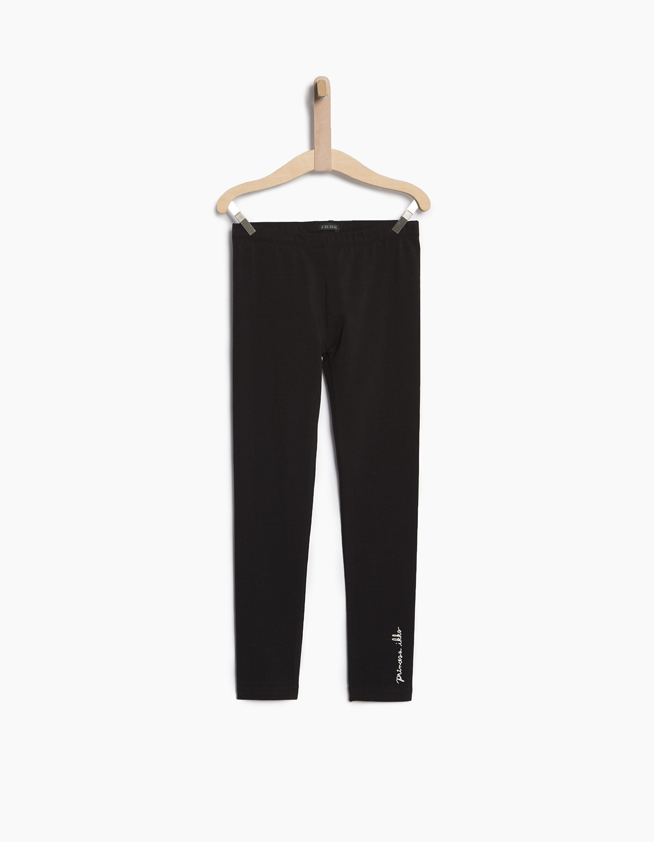 Boys black leggings IKKS